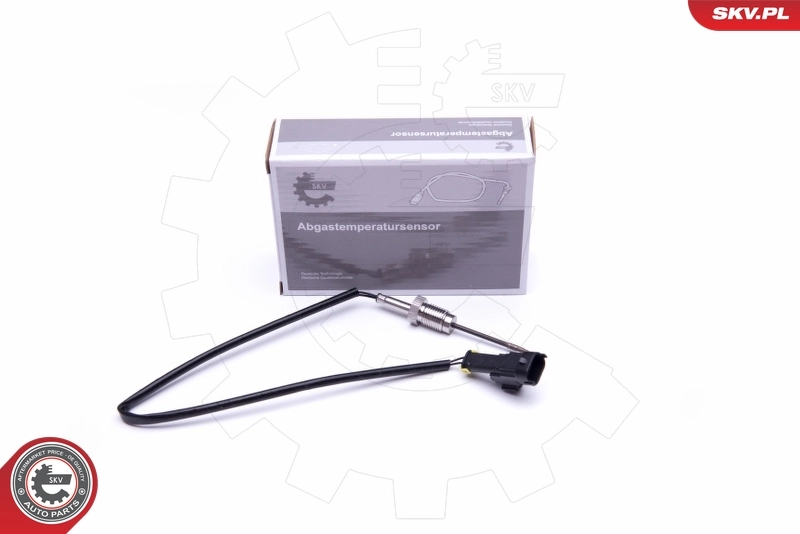 Sensor, exhaust gas temperature
